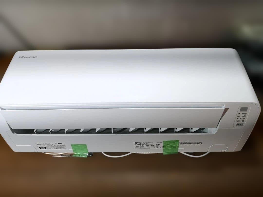 神奈川県内は無料工事、配送付き、室外機)ハイセンス6畳 2025年式 保証あり