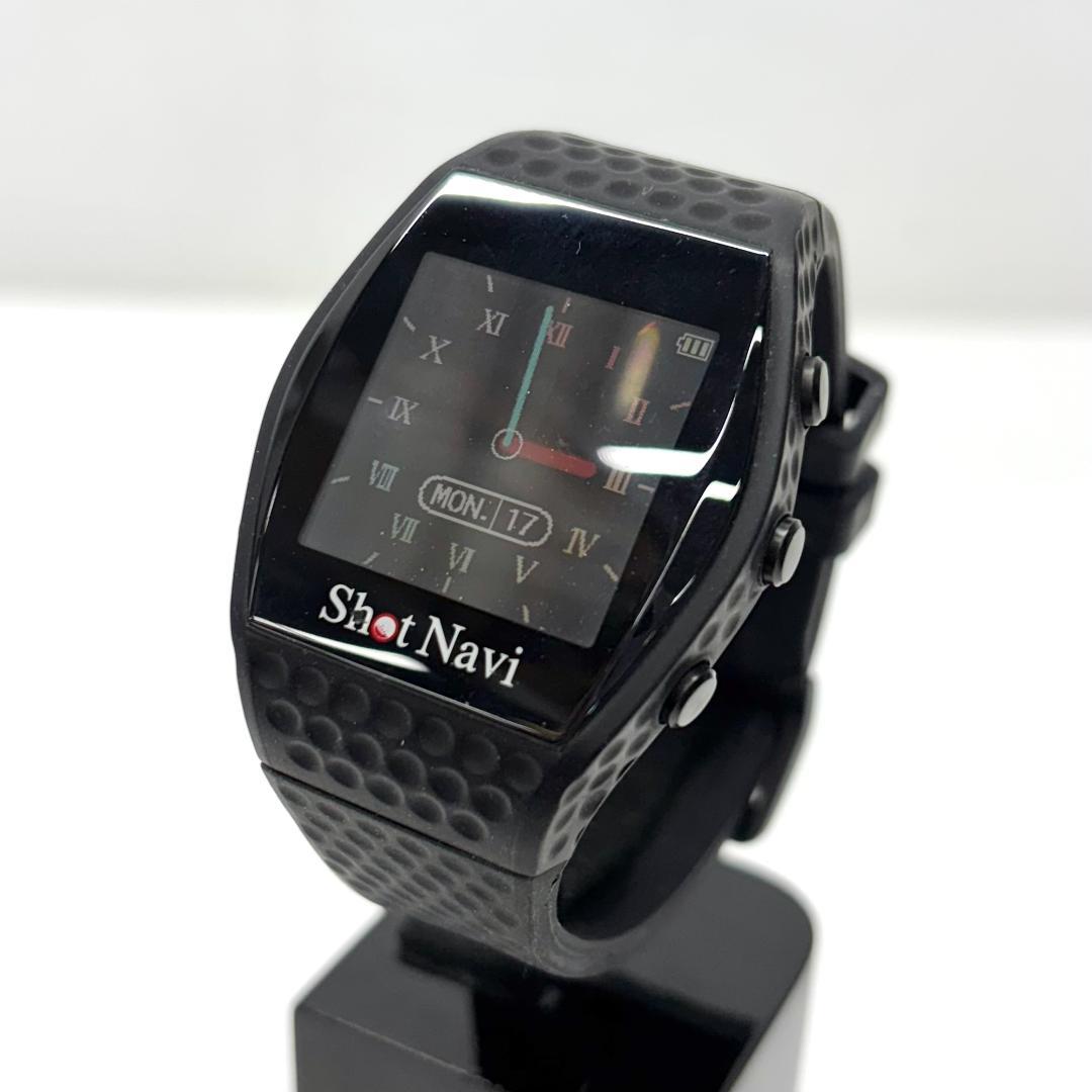 Shot Navi INFINITY スマートウォッチ ゴルフ距離計 ブラック