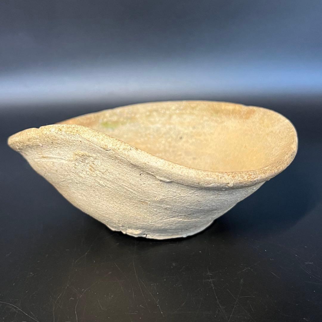 平安末期〜鎌倉初期 山茶碗｜茶道具 古陶 数寄者好み ビードロ景色◎古美術庵々