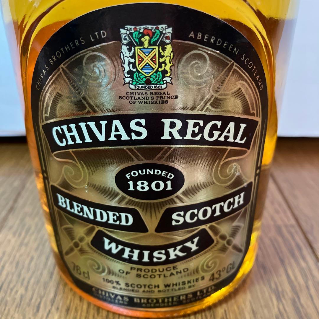 シーバスリーガル 12年 43% 旧旧ボトル 760ml×２，750ml×１