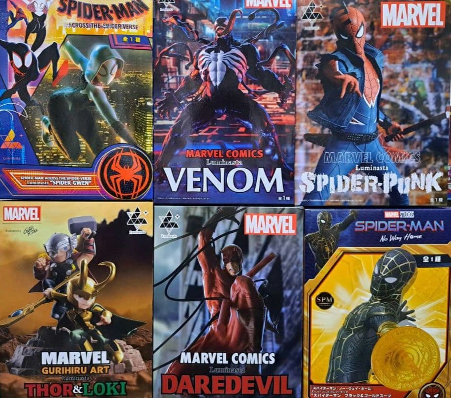 Marvel Luminastra フィギュアセット