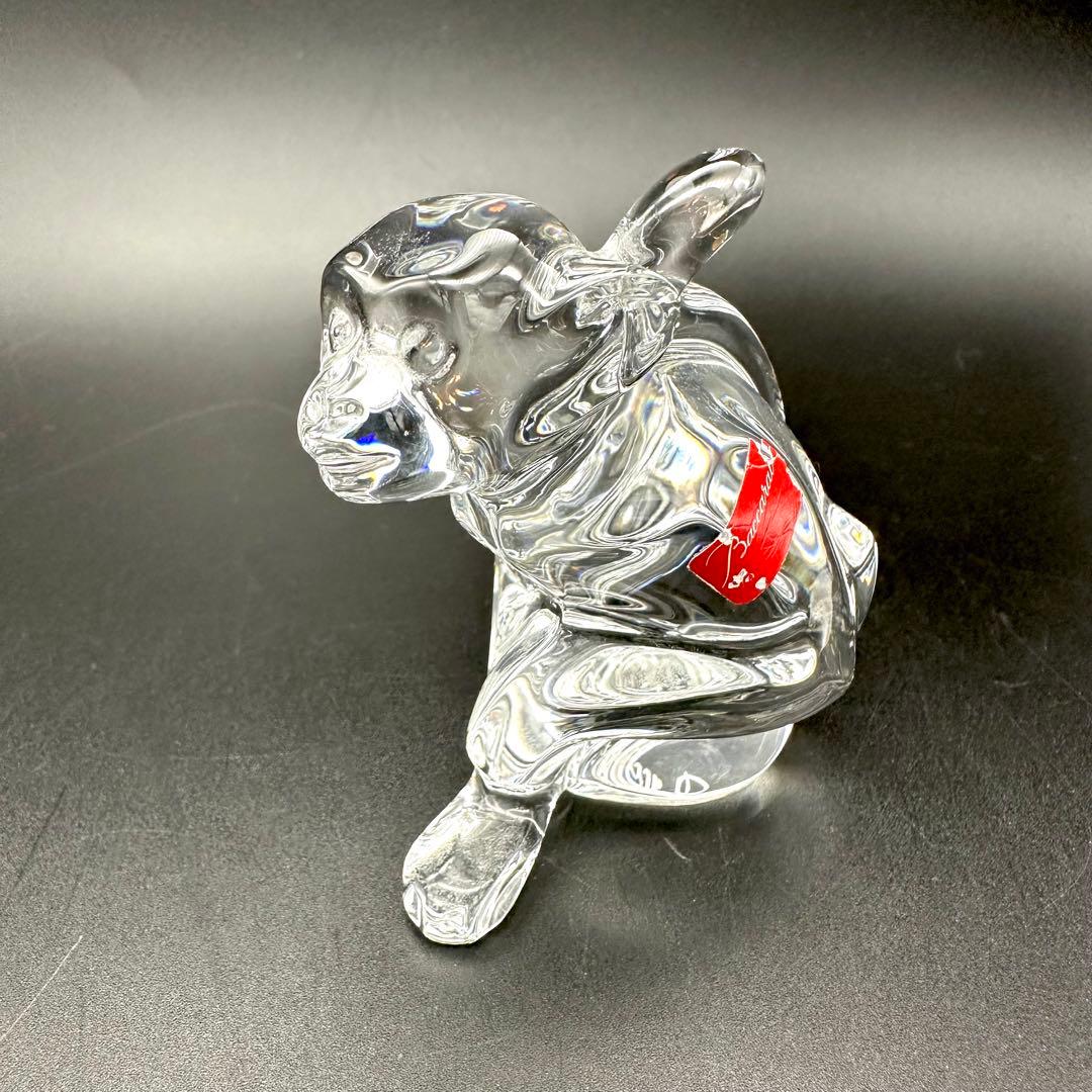 Baccarat バカラ 干支 申 猿 クリスタル置物