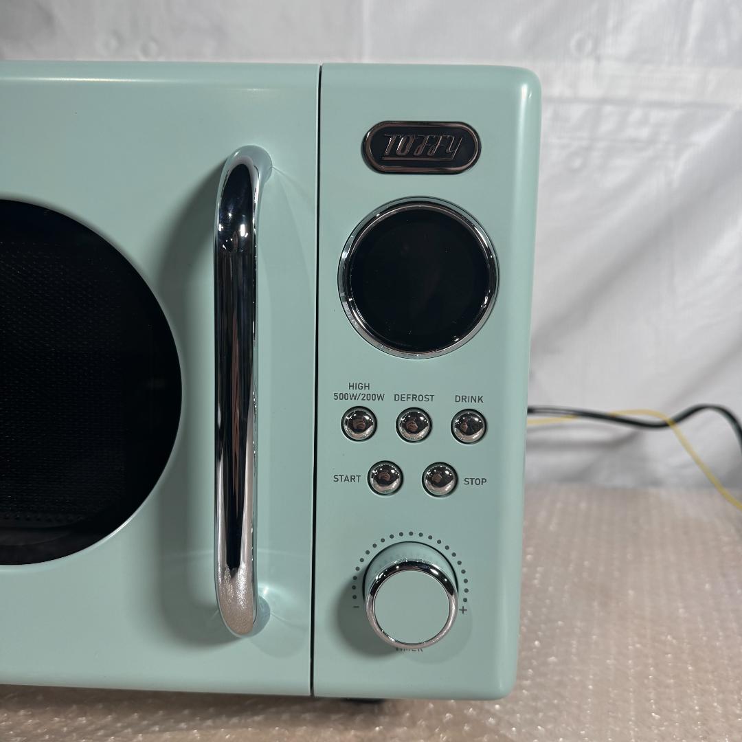 【Toffy/トフィー】 電子レンジ K-DR3 コンパクト 16L フラット