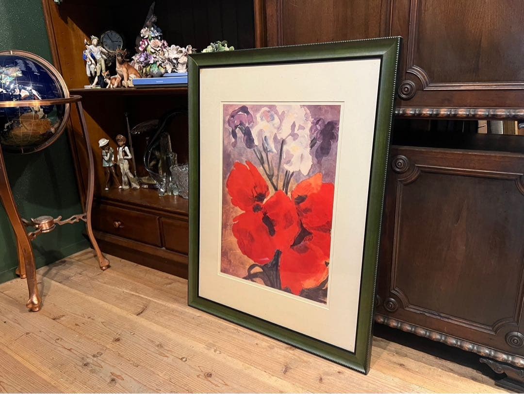 エミール ノルデ アイリス アート 額縁 インテリア