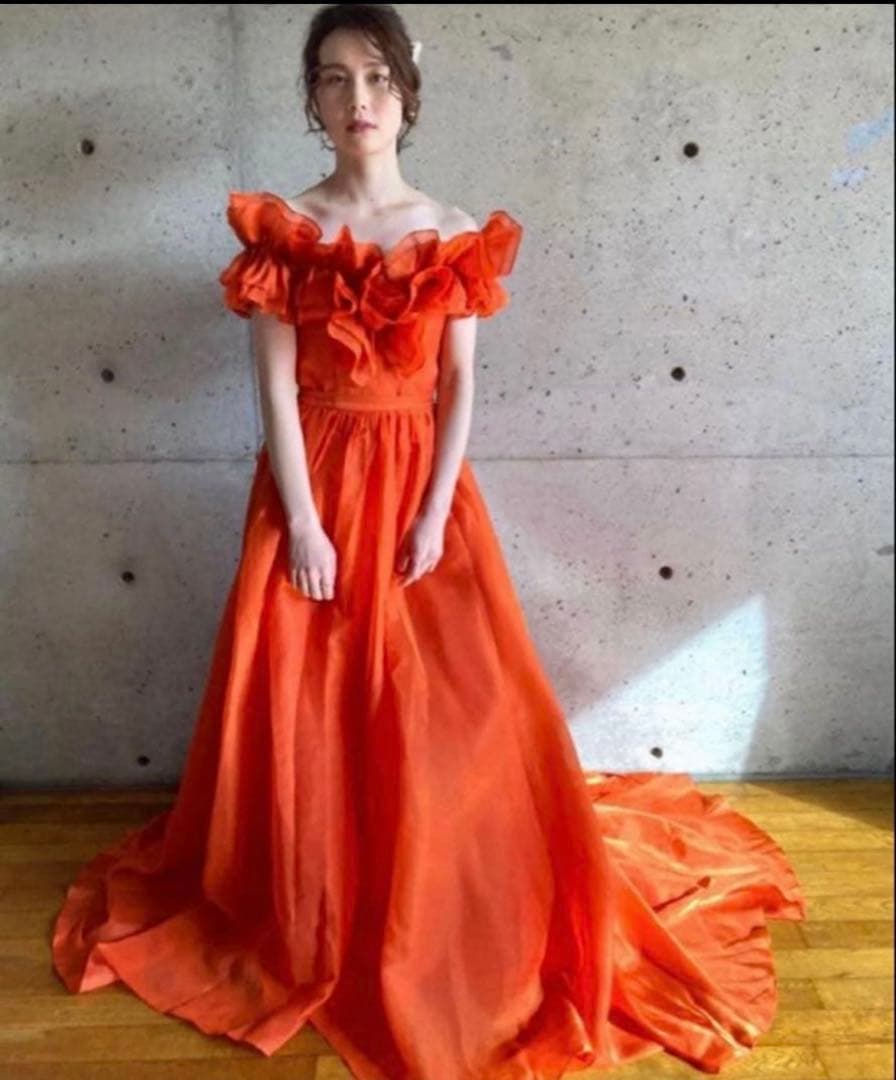 アーバンブランシュ　カラードレス　ビタミンドレス　結婚式　二次会