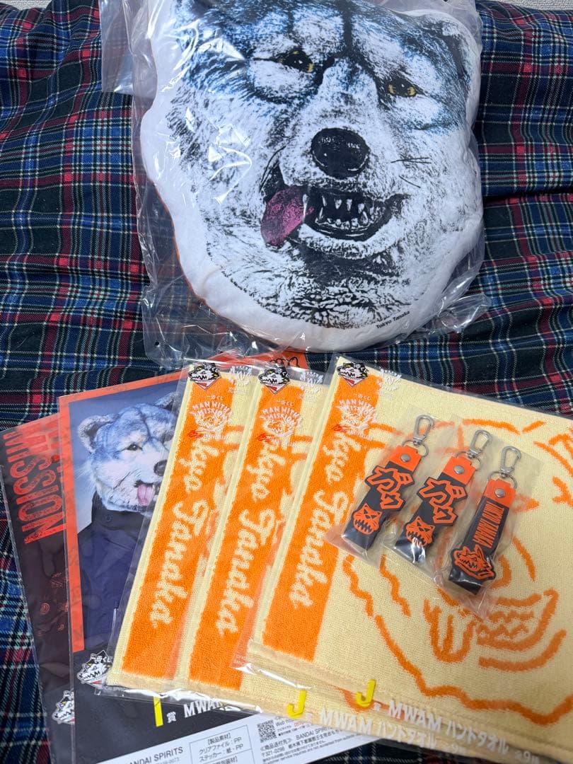 一番くじMAN WITH A MISSIONタナパイ9点セット