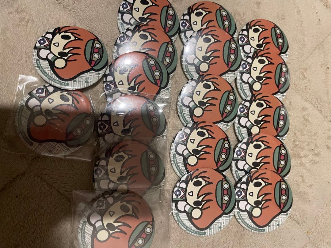 コンパス ニコラ・テスラ サンリオ 缶バッジ