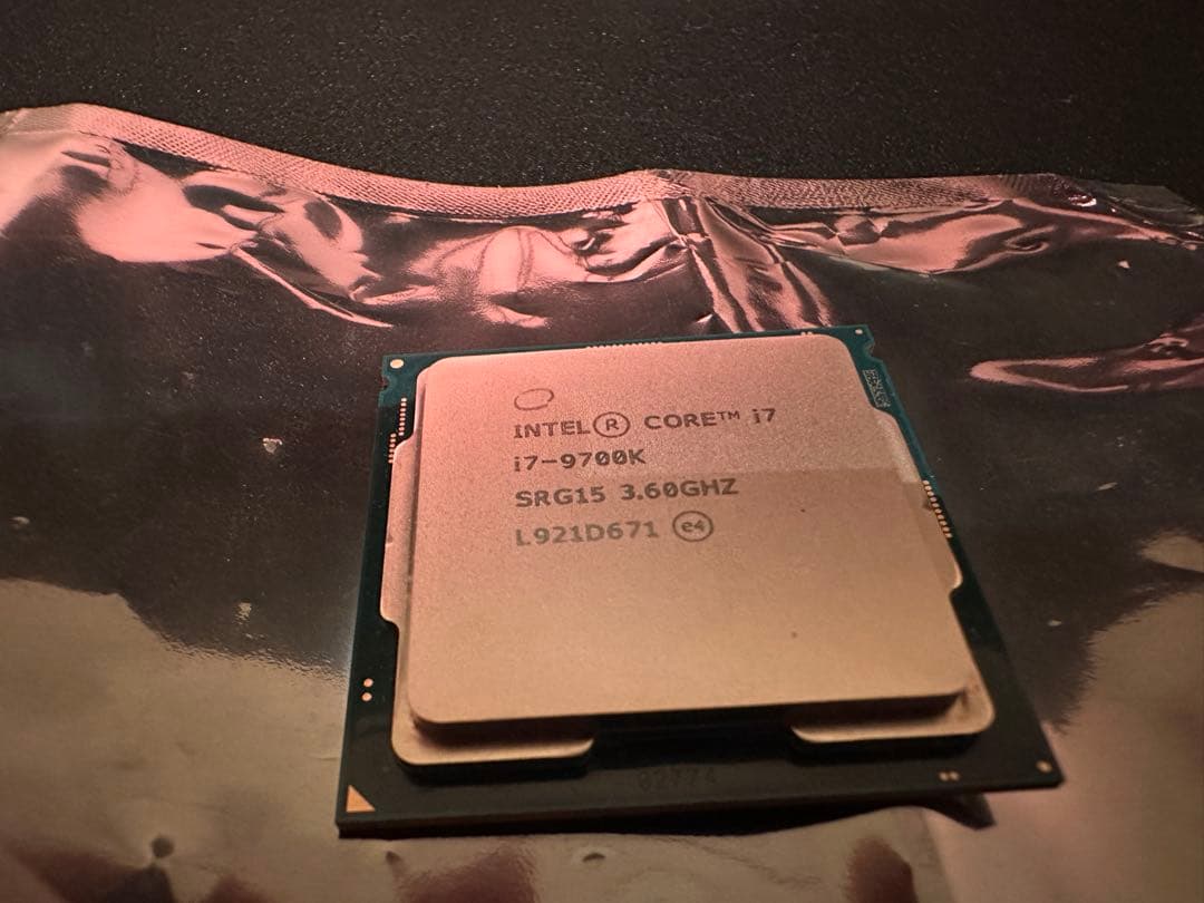 【ジャンク品】Intel Core i7-9700K CPU