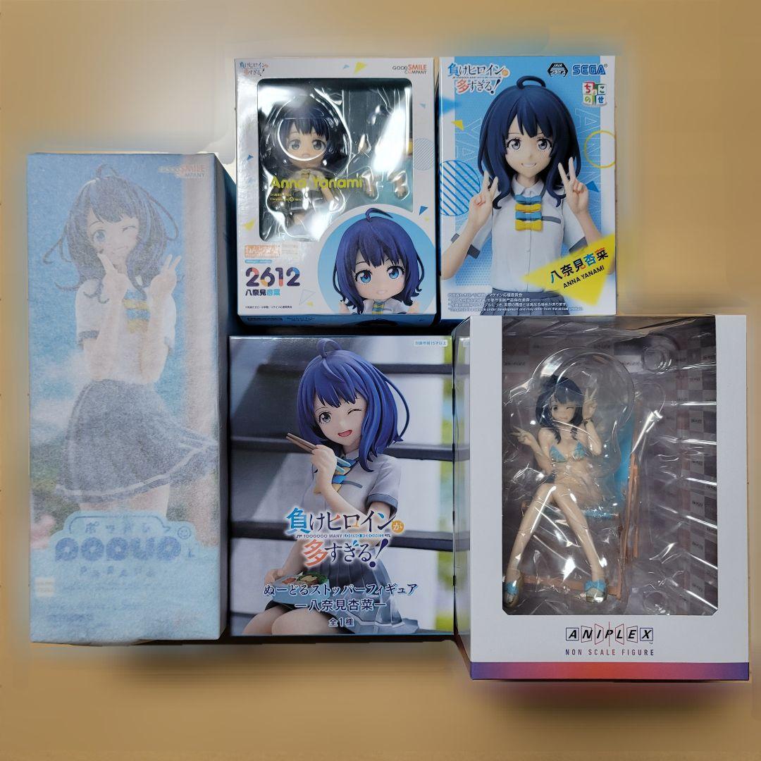 八奈見杏菜　フィギュア5個セット　負けヒロインが多すぎる　マケイン