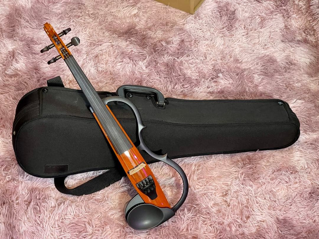 【GEWAケース付】YAMAHAサイレントバイオリン SV-130 動作良好美品