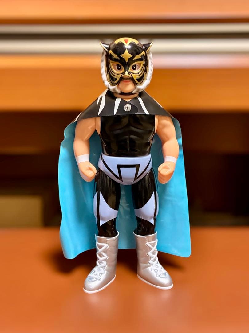 初代ブラックタイガー ソフビファイティングシリーズ　後期版　メディコムトイ