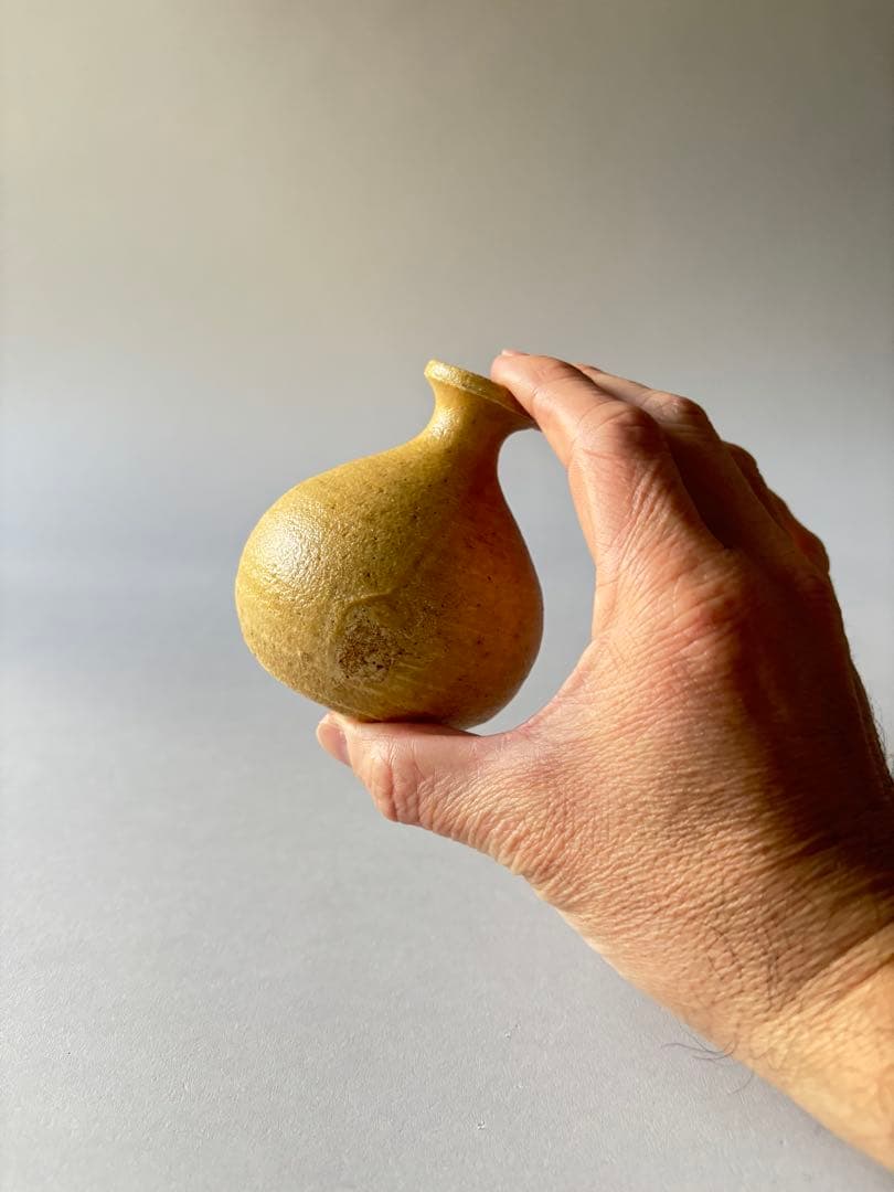 松浦祐介 黄瀬戸徳利 新品未使用 定価13,200円 作家物 酒器