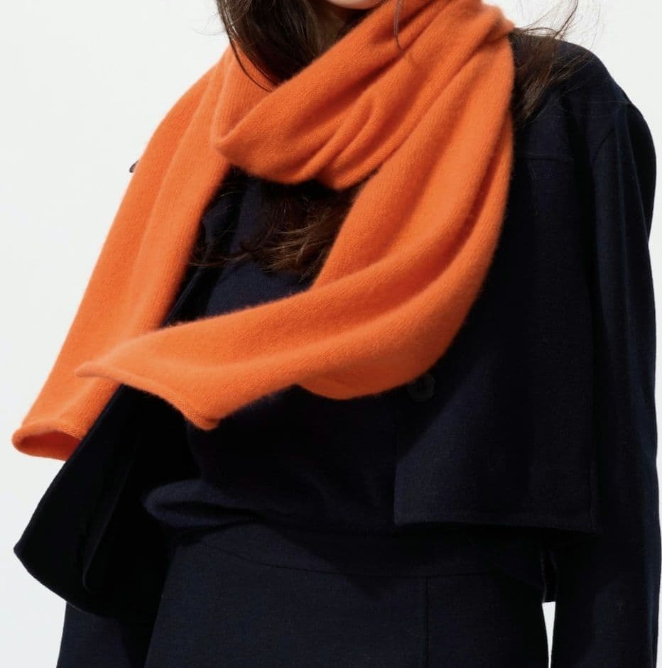 コントワー・デ・コトニエ　カシミヤマフラー　ユニクロ