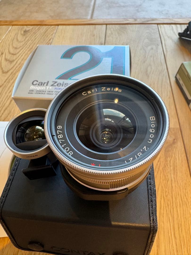 CONTAX G2 AFレンジファインダーカメラ レンズ4本、ストロボ、レリーズ