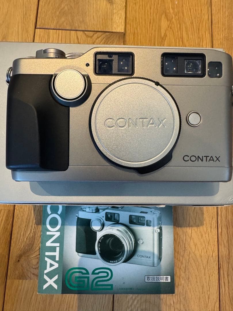 CONTAX G2 AFレンジファインダーカメラ レンズ4本、ストロボ、レリーズ