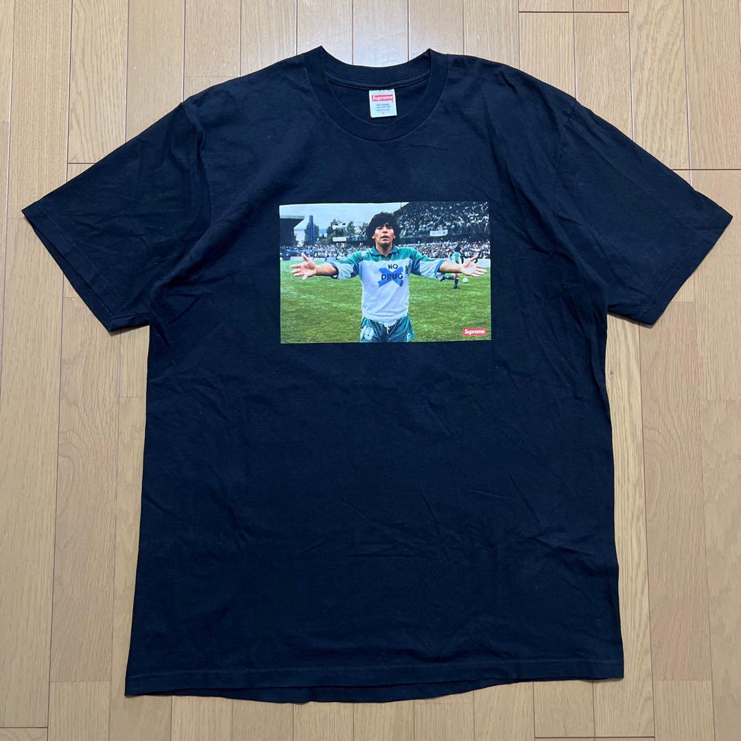 Supreme maradona Tシャツ 黒 L 2024SS マラドーナ