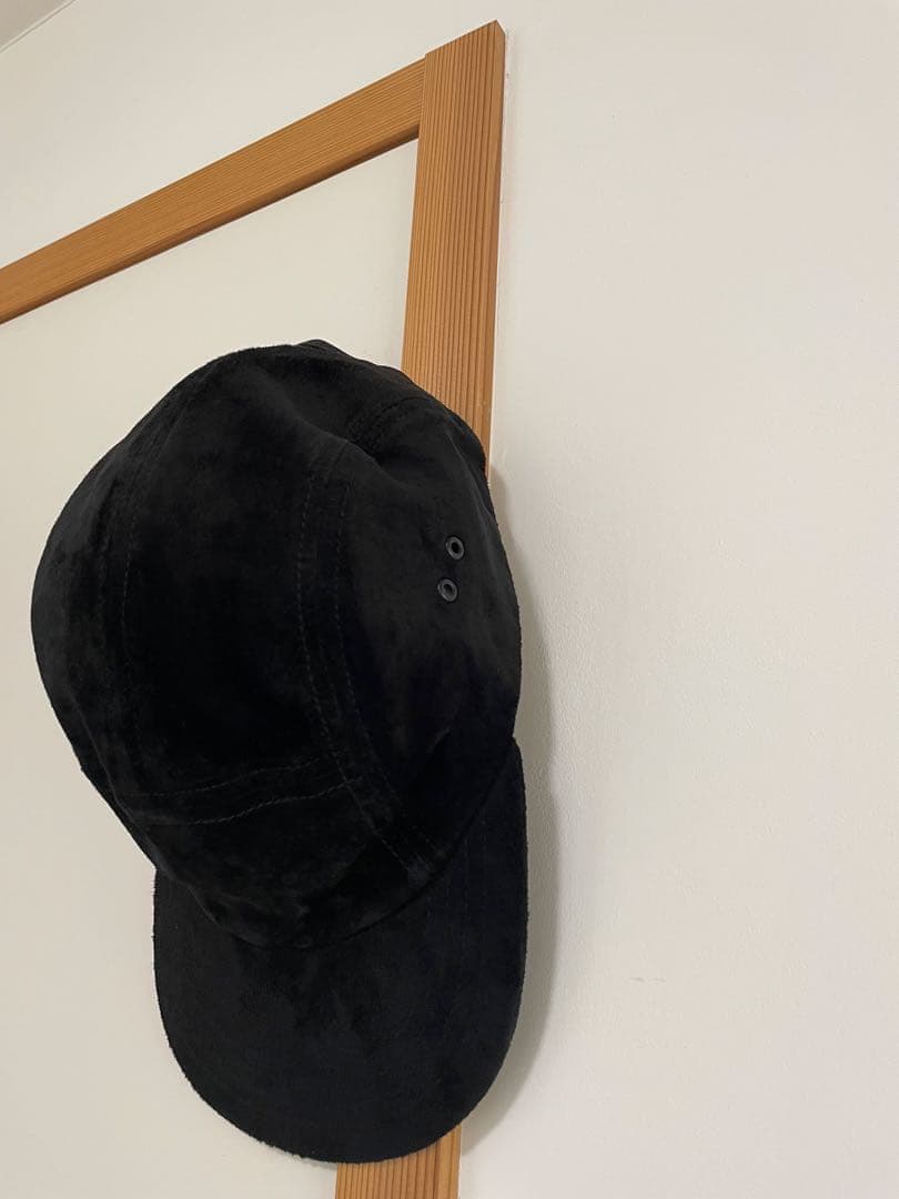 Hender scheme Pig Jet Cap ブラック スエードキャップ