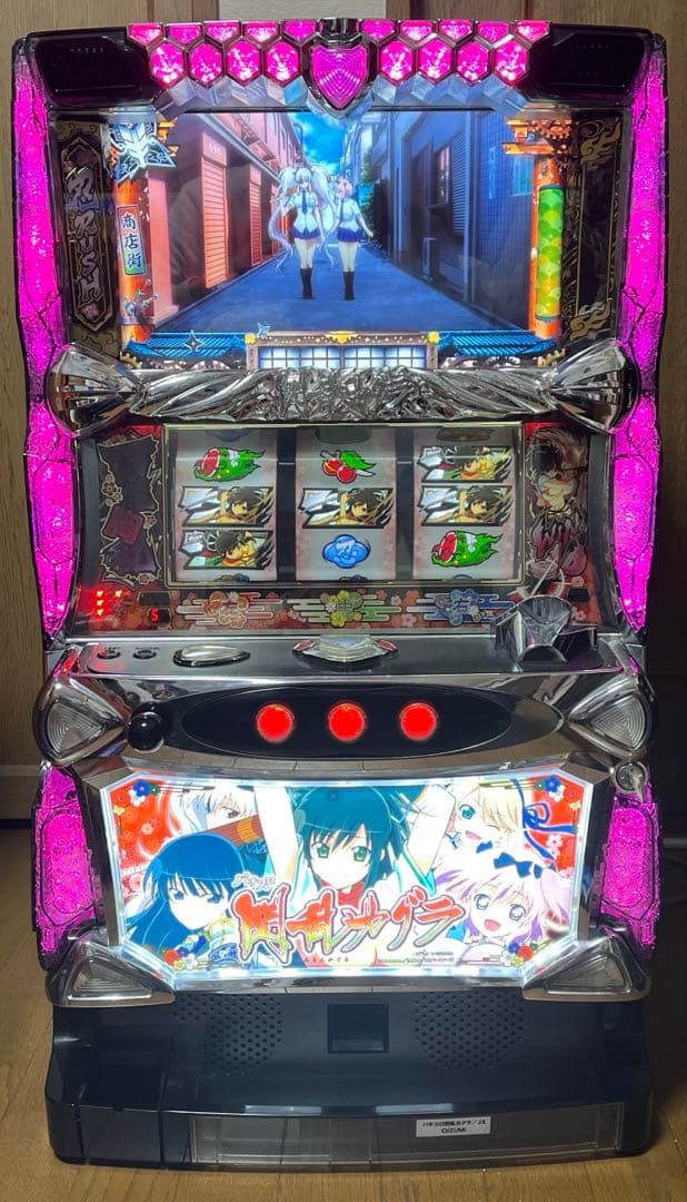 パチスロ　初代　閃乱カグラ　実機　5号機　ART機　スロット