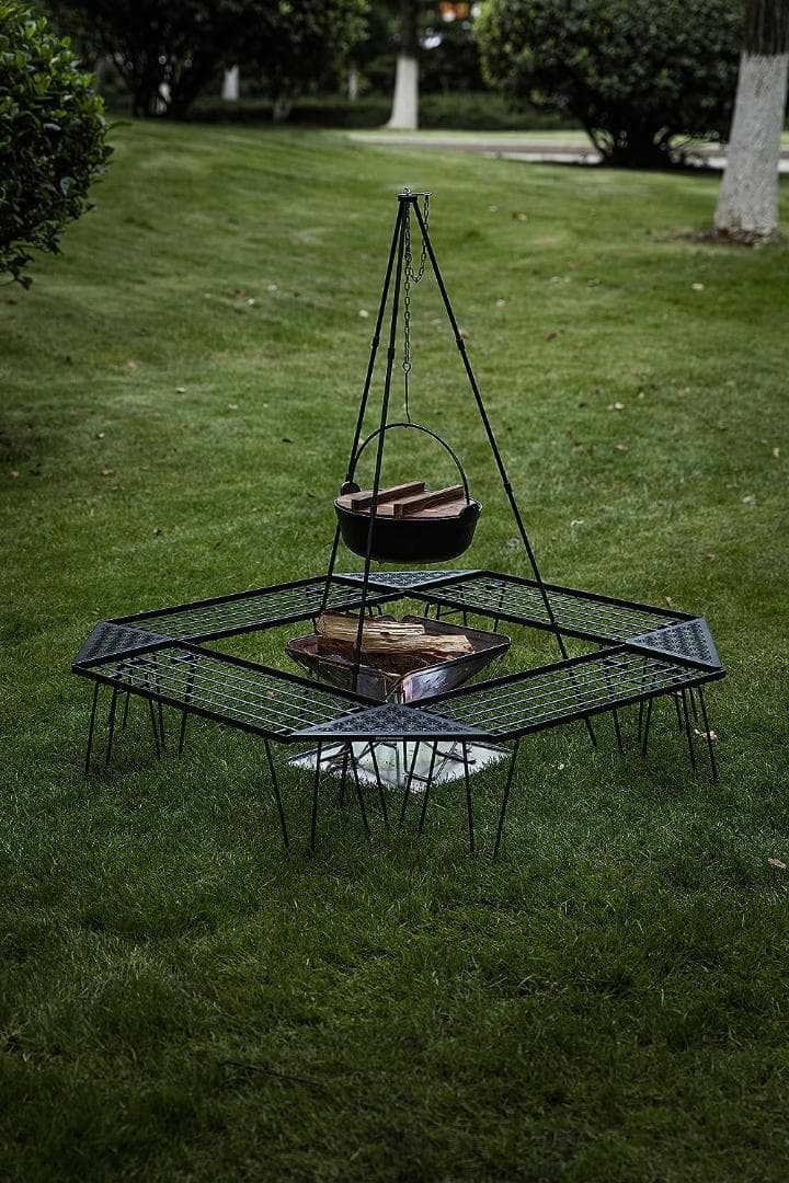 Campingmoon アウトドアテーブル ブラック