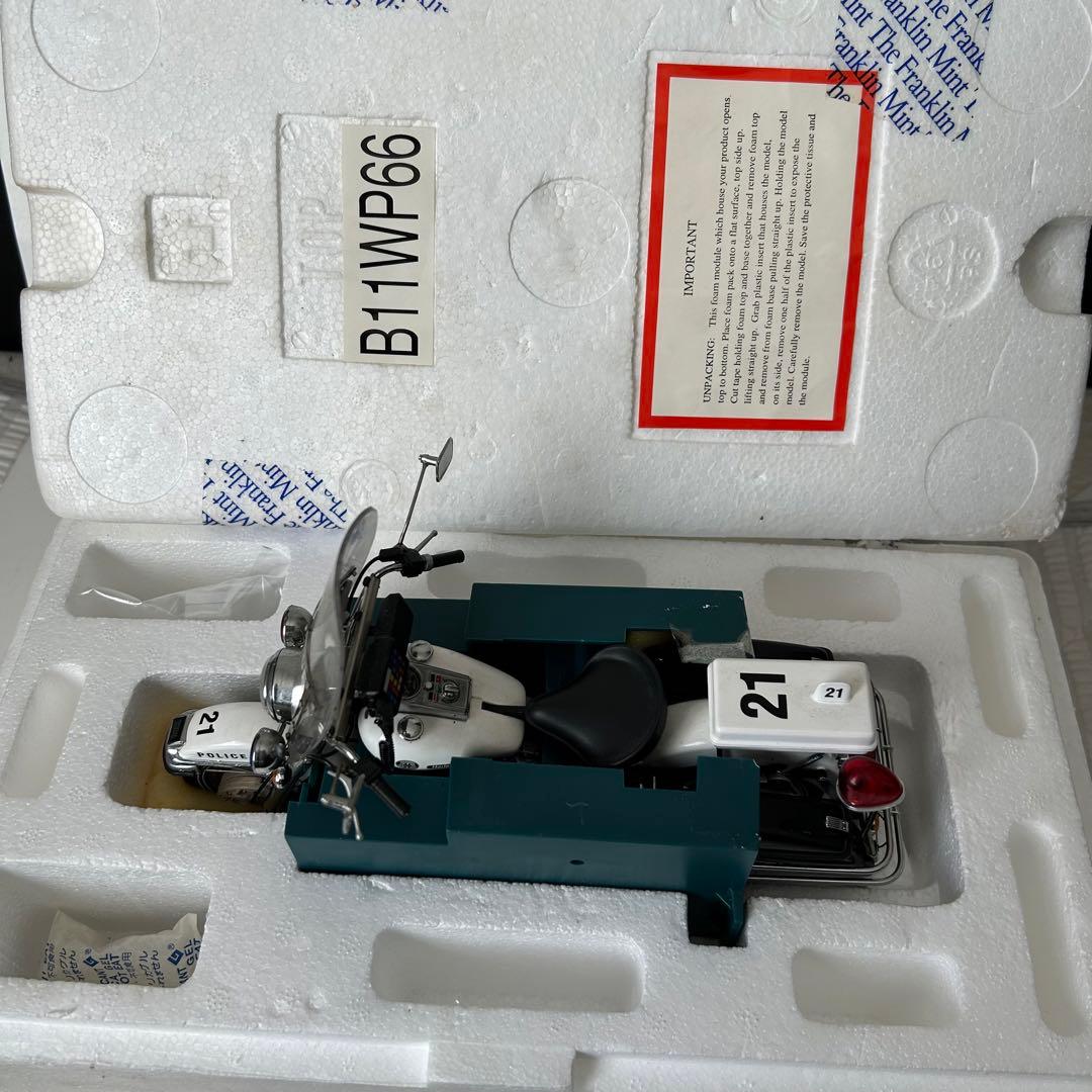 ★フランクリンミント / ハーレー ダビッドソン /ポリス・バイク　1/10★