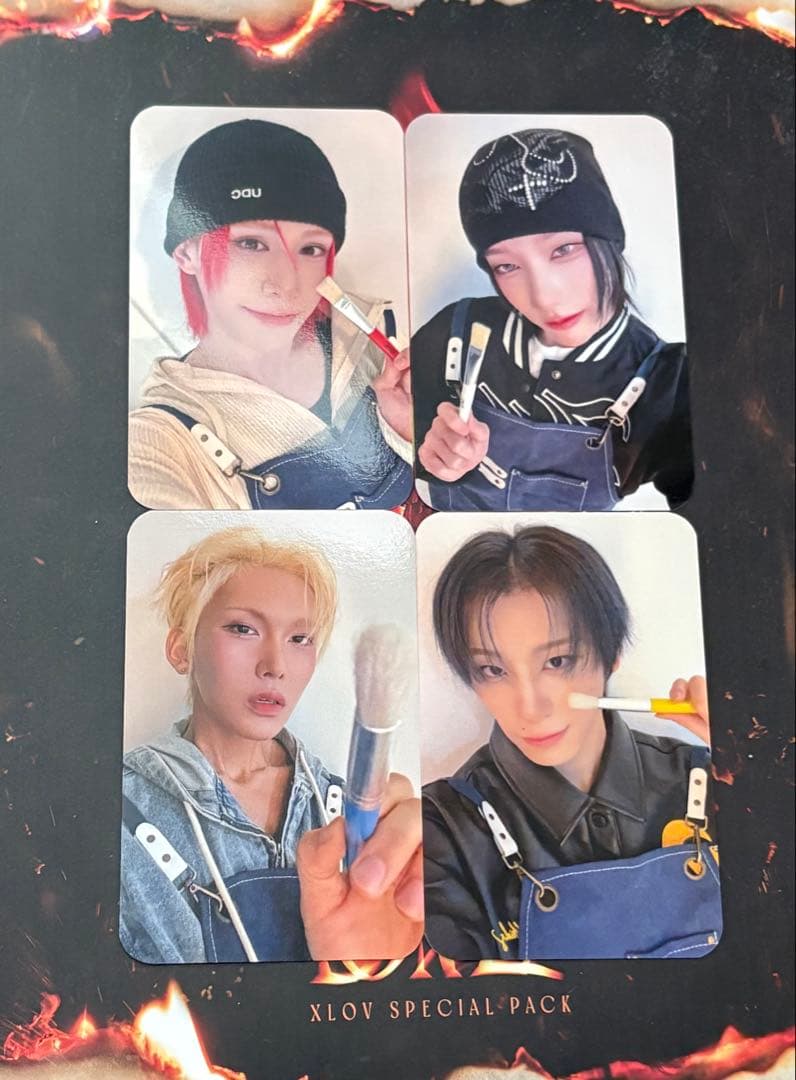 XLOV mystargoods トレカ4枚セット