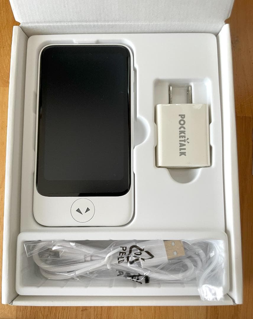 POCKETALK S2 Plus ホワイト　美品です　PTS2P-W