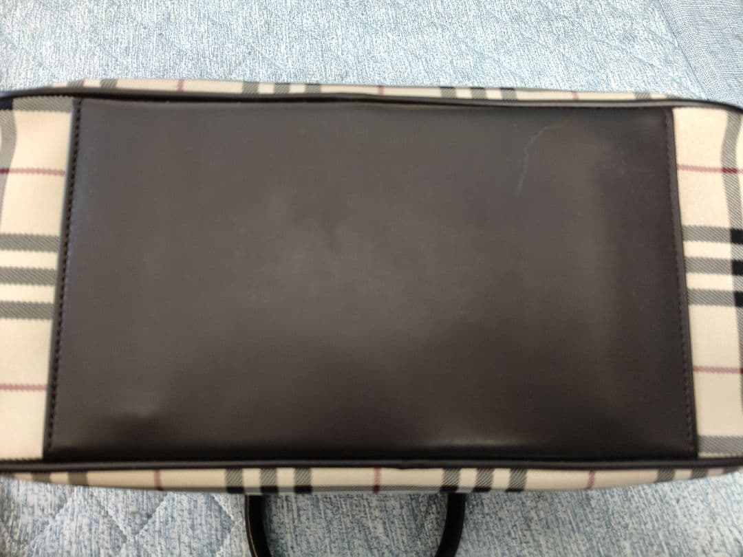 Burberry チェック柄 ハンドバッグ 中型