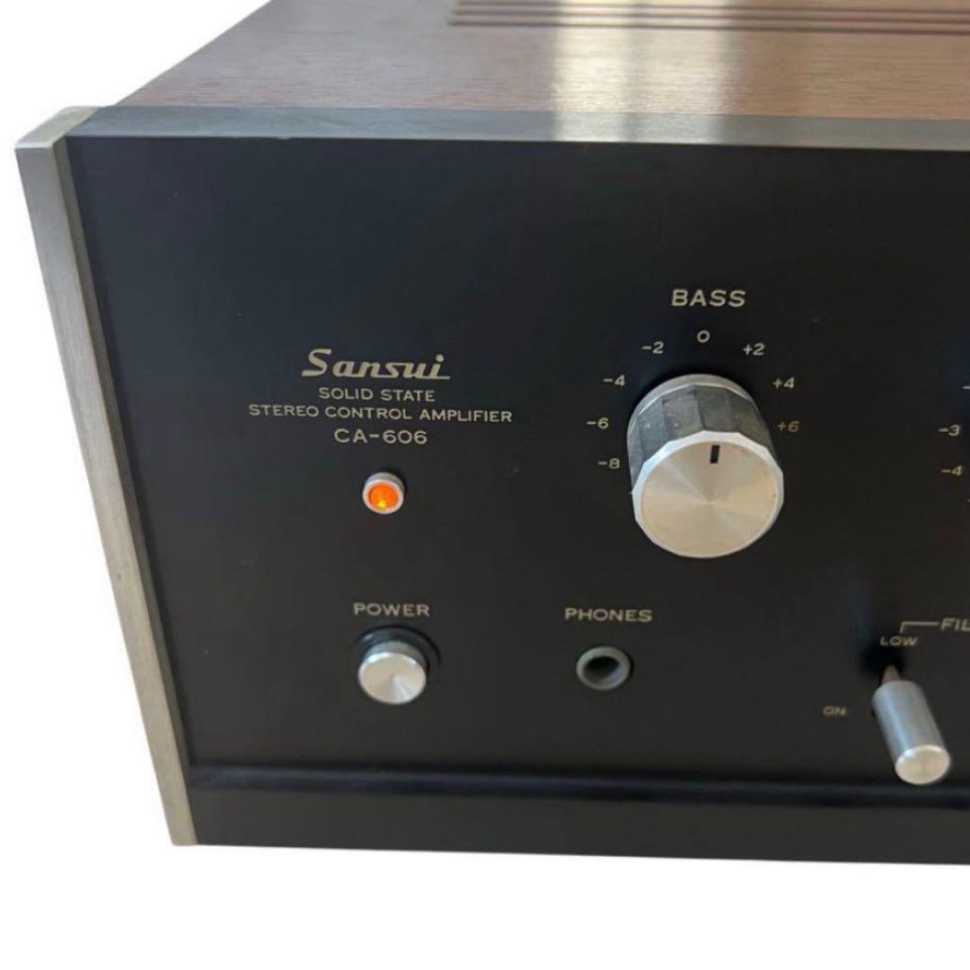 Sansui CA-606 ステレオコントロールアンプ　山水