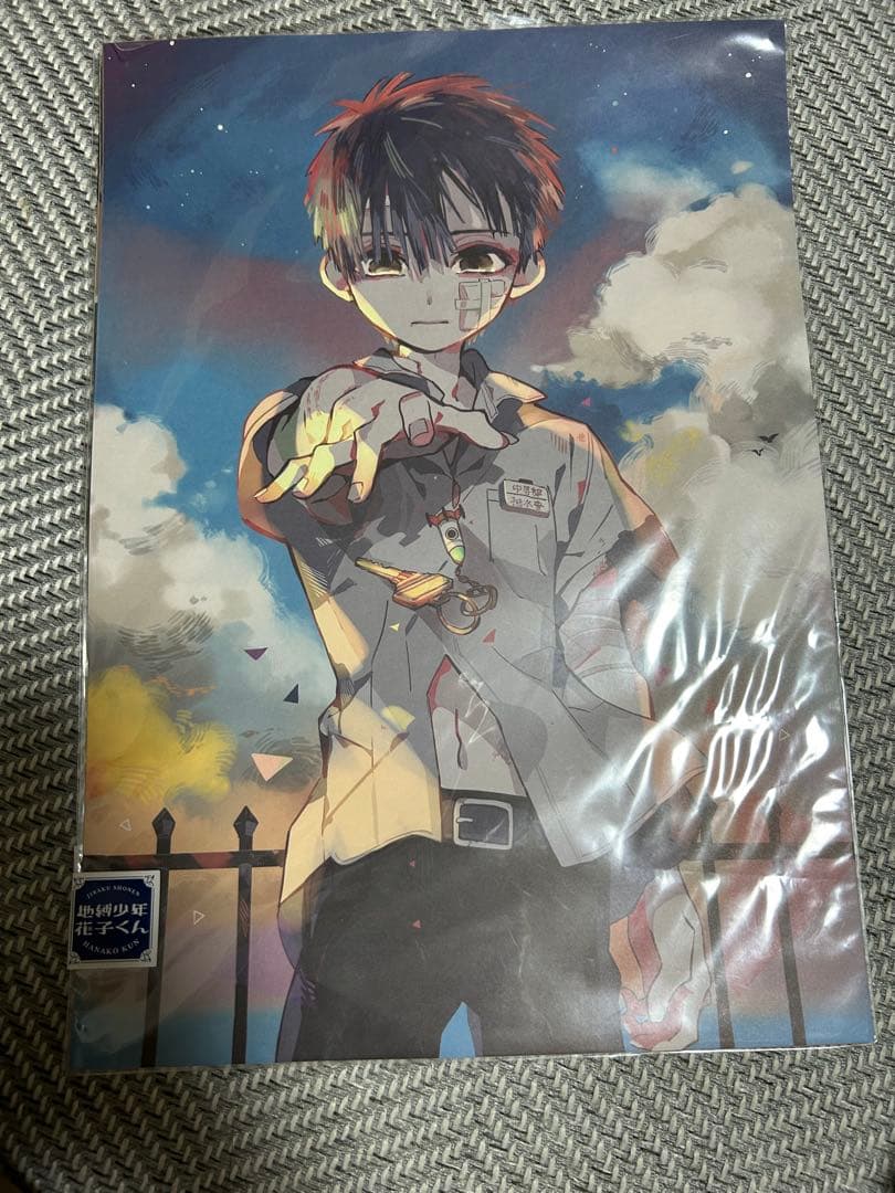 地縛少年花子くん　原画シート　柚木　普　あまね　花子くん　ミュージアム　ポスター