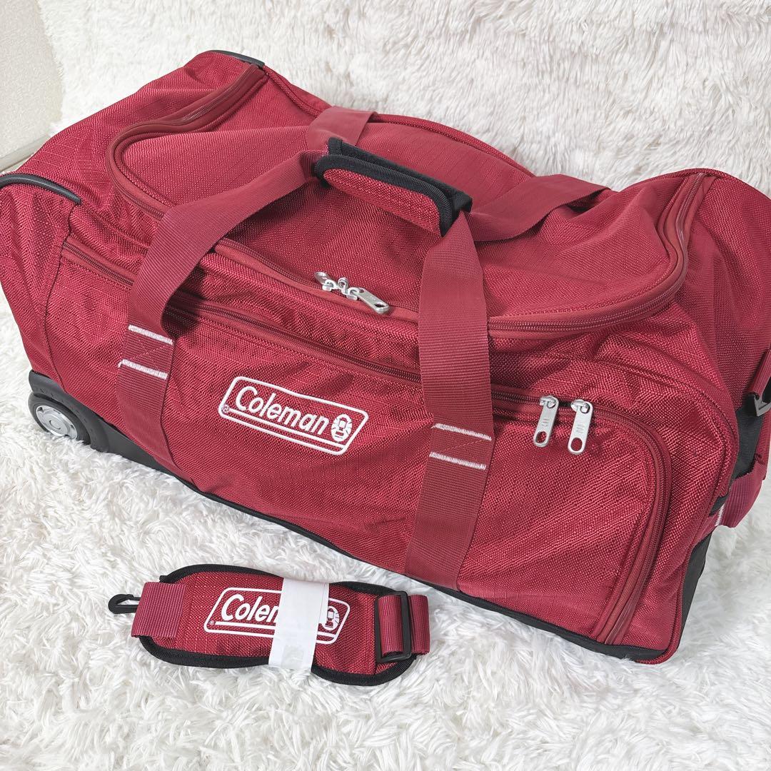 Coleman 3way キャリーケース　ボストンバッグ　ショルダーベルト付
