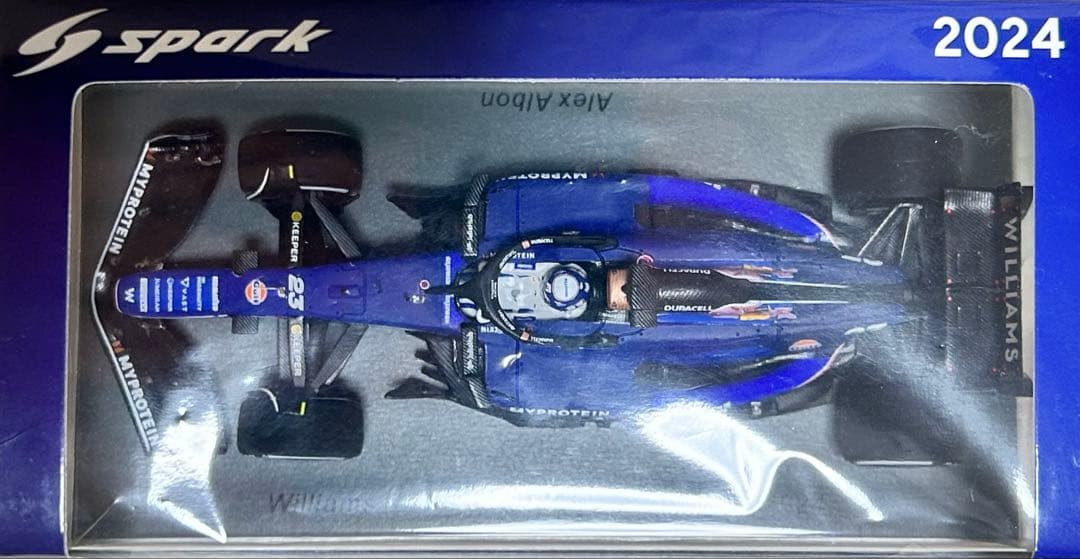 スパーク 1/43 ウィリアムズ FW46アルボン2024モナコ9位
