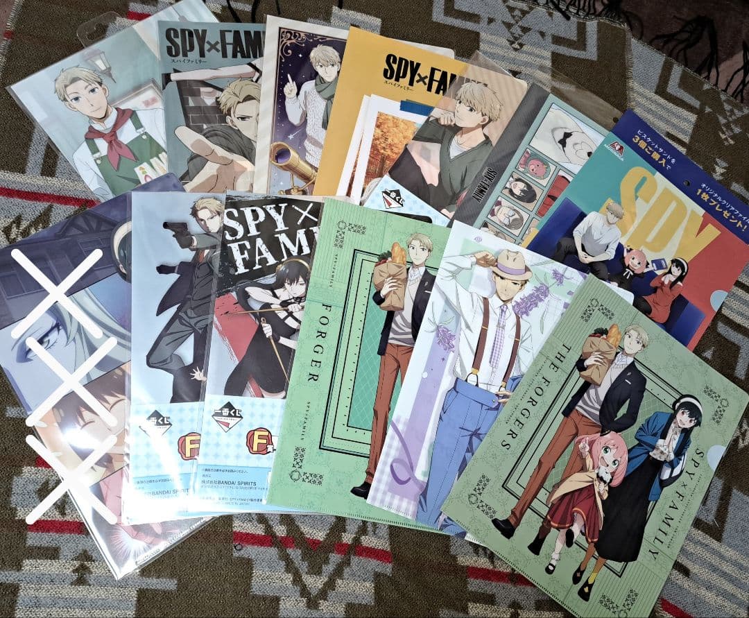 スパイファミリー SPY×FAMILY クリアファイル 大量111点