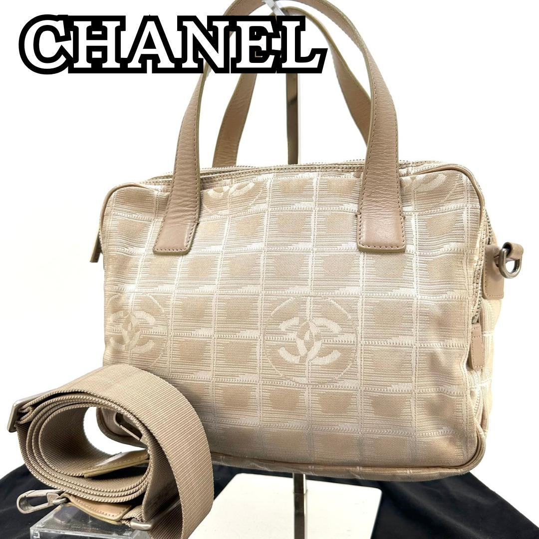 CHANEL シャネル ニュートラベルライン 2way ハンドバッグ ショルダー