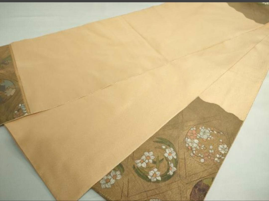 振袖フルセット6点サイズS絞り　正絹　赤色 花柄刺繍 売り切り終了