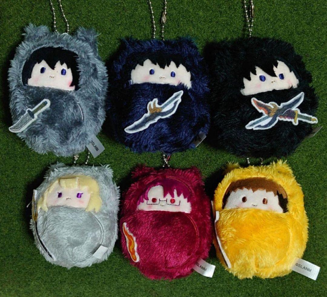 俺だけレベルアップな件　くるみたぴぬい　全6種水篠旬　向坂雫　諸菱賢太　最上真