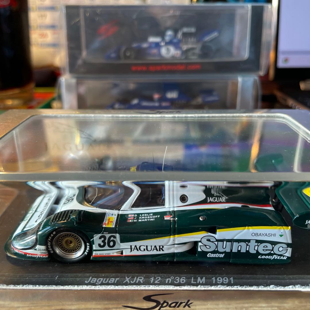 絶版　1/43 TWR サンテック　ジャガー　XJR 12 ルマン24　1991