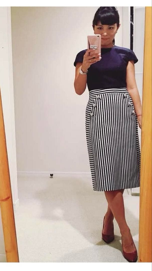 【BORDERS at BALCONY】セーラーワンピ