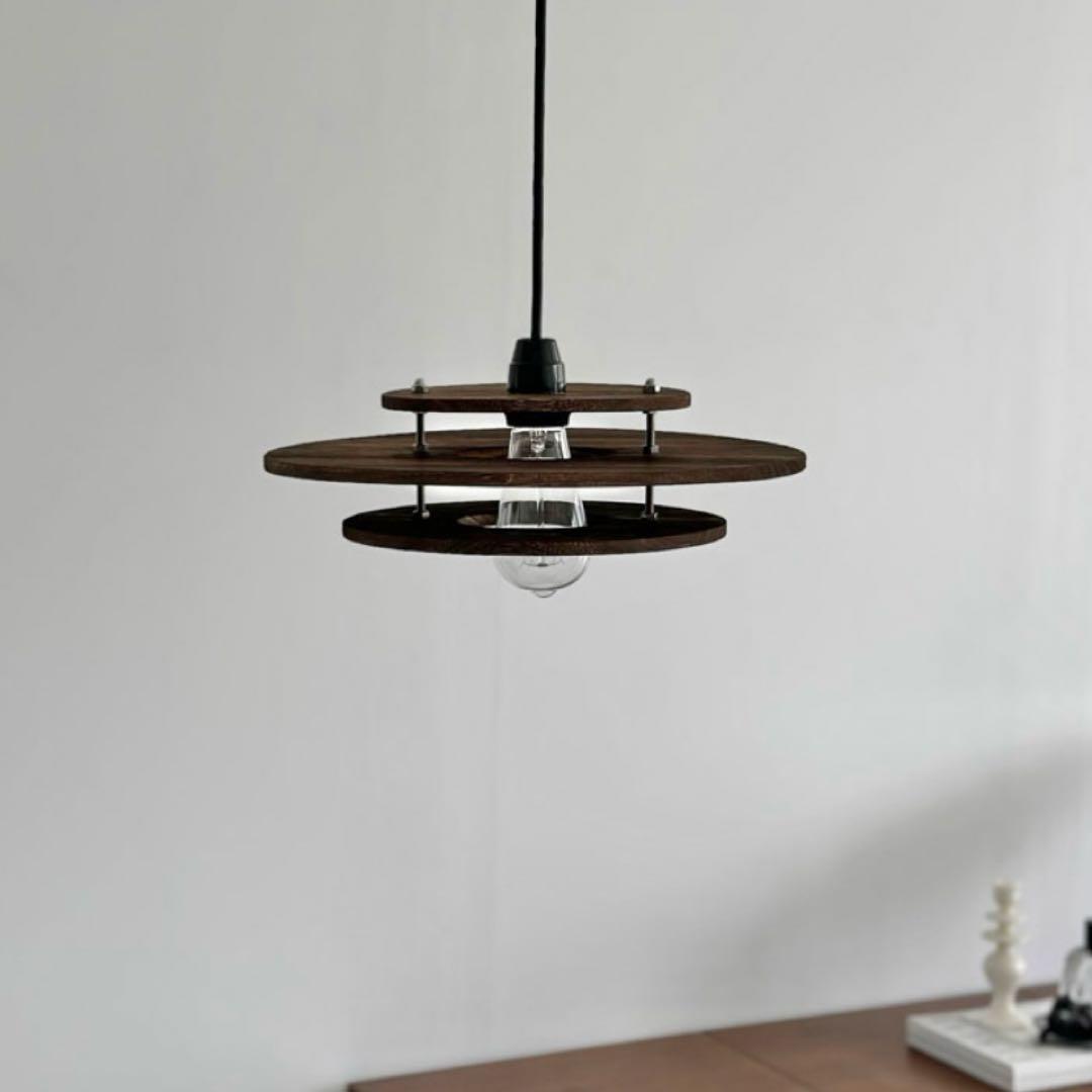 新品♡【ART OF BLACK】 Dark brown ペンダントライト
