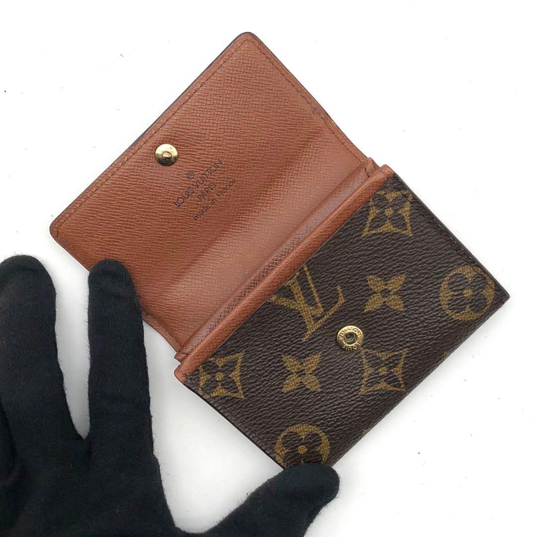 ルイヴィトン ケース モノグラム 小銭入れ ポルトモネプラ パース