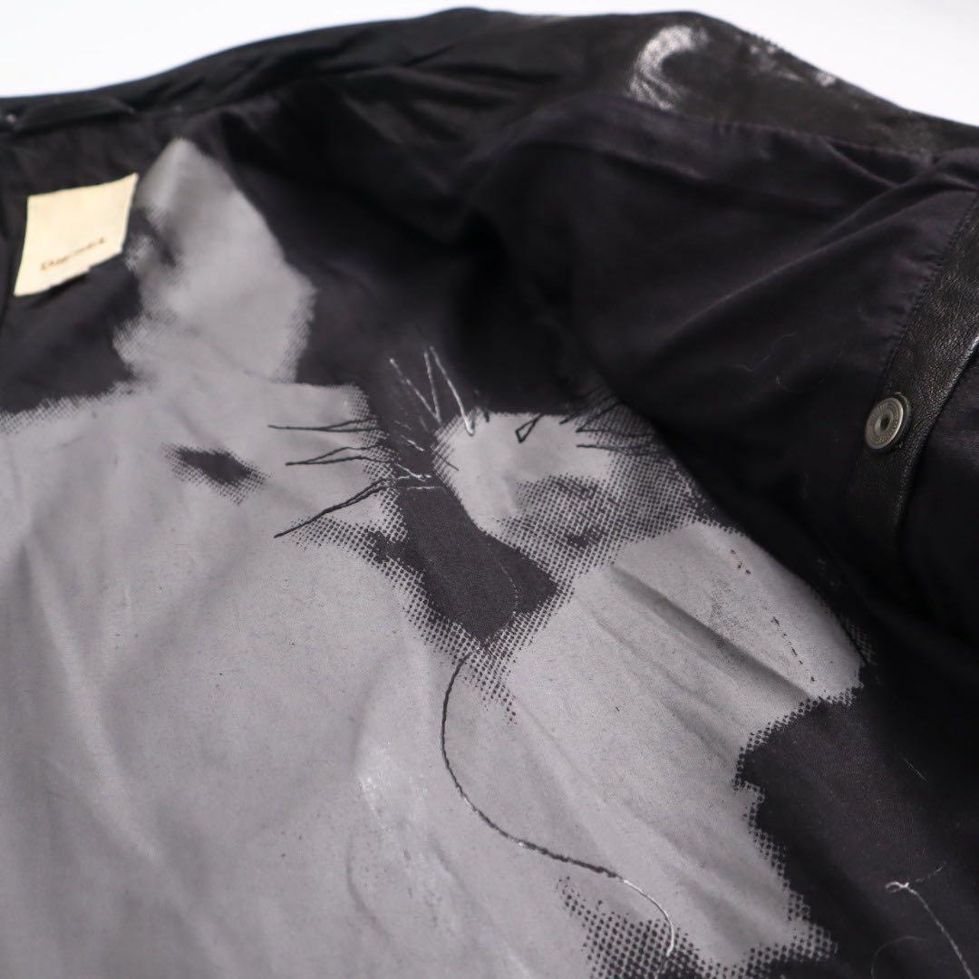 archive diesel ジップデザイン ライダース レザージャケット