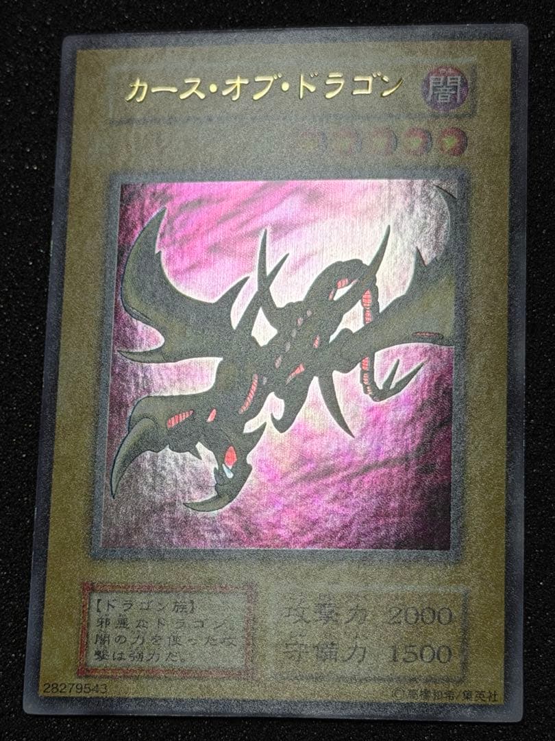 【超極美品〜完美品】遊戯王　カース・オブ・ドラゴン 初期　ウルトラ