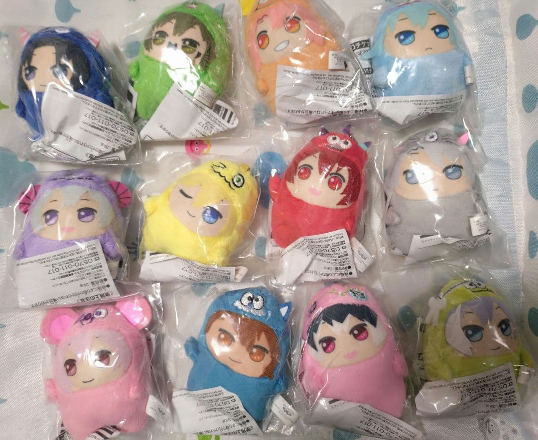 アイドリッシュセブン とるパカ ちびモンぬい 　ぬいぐるみストラップ　全種セット