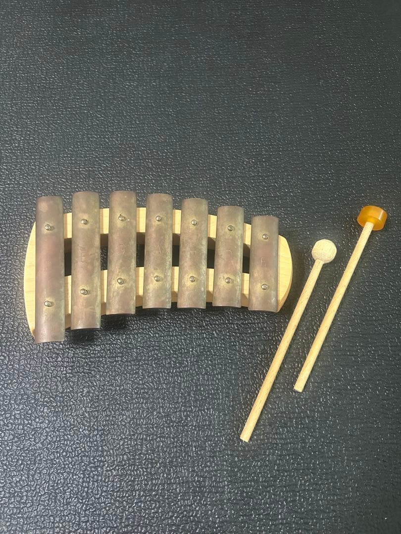 アウリス　グロッケン　ペンタトニック7音　鉄琴