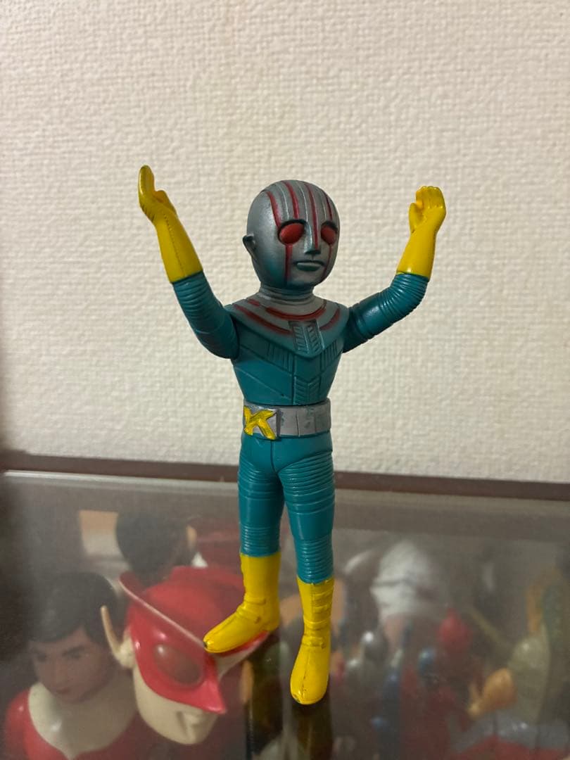 当時物　ポピー ロボット刑事k ソフビ（バンダイ マルサン ブルマァク)美品