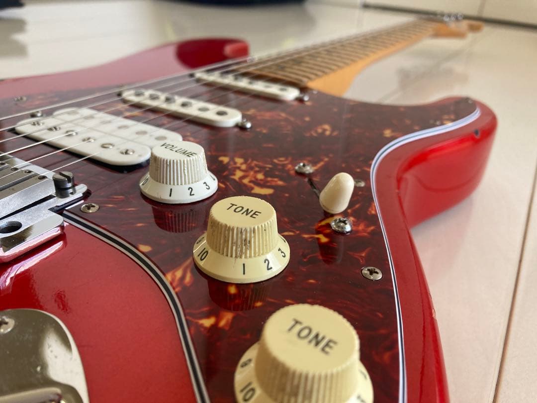 Fender USA アメスタ（中古、改造あり）