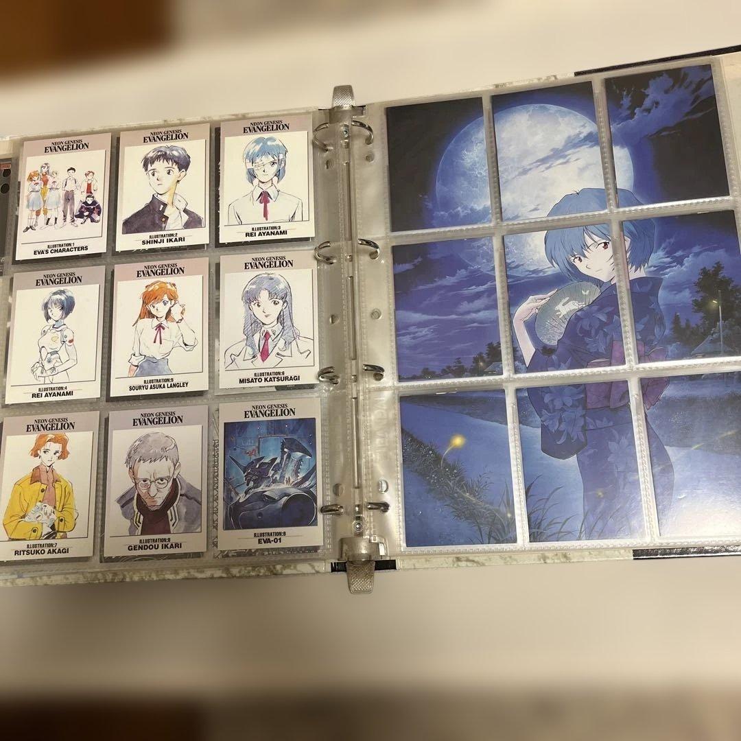 カードダスマスターズ　エヴァンゲリオン　第壱集　セミコンプセット　バインダー付き