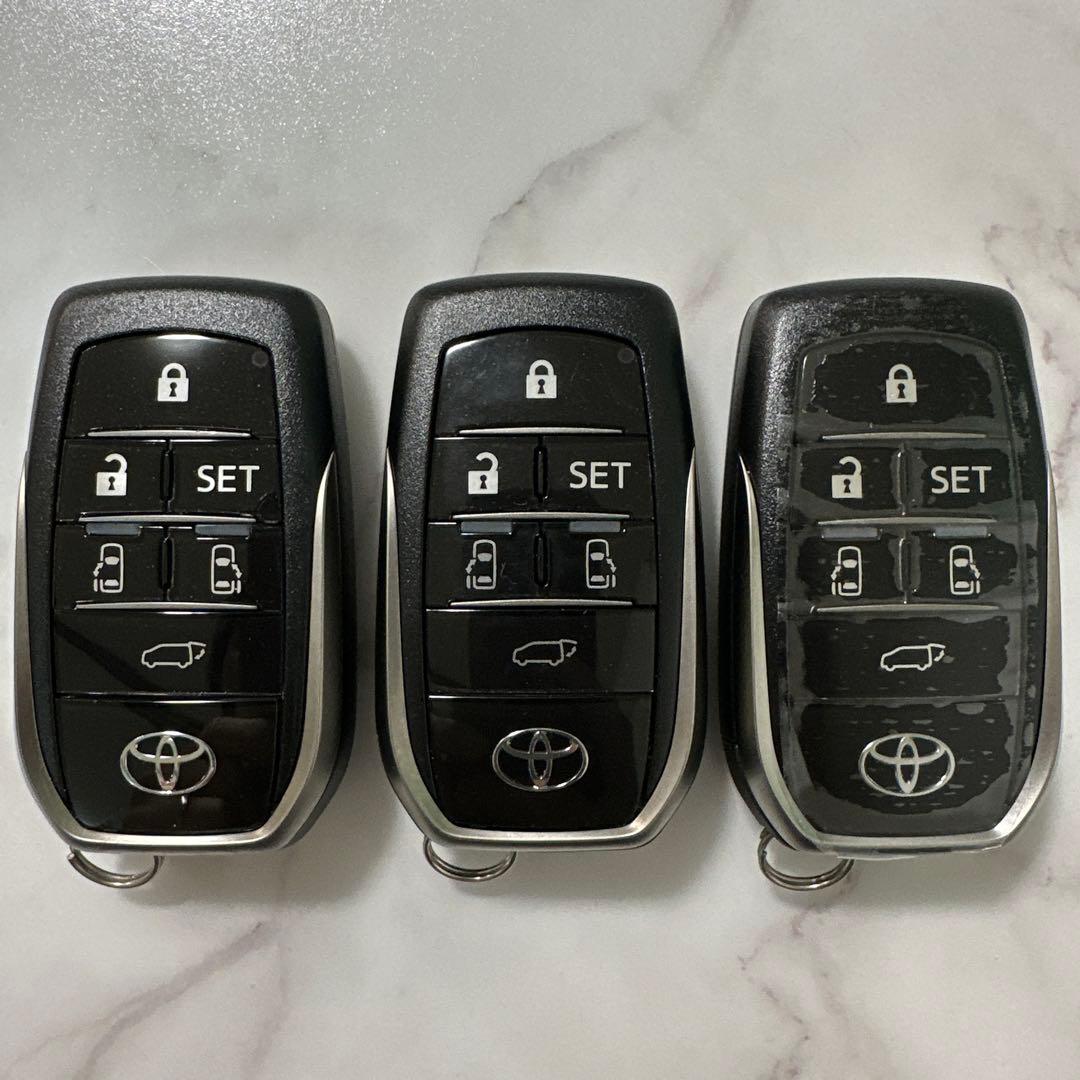 トヨタ　純正　アルファード　スマートキー　3個セット