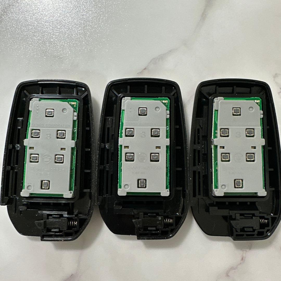 トヨタ　純正　アルファード　スマートキー　3個セット