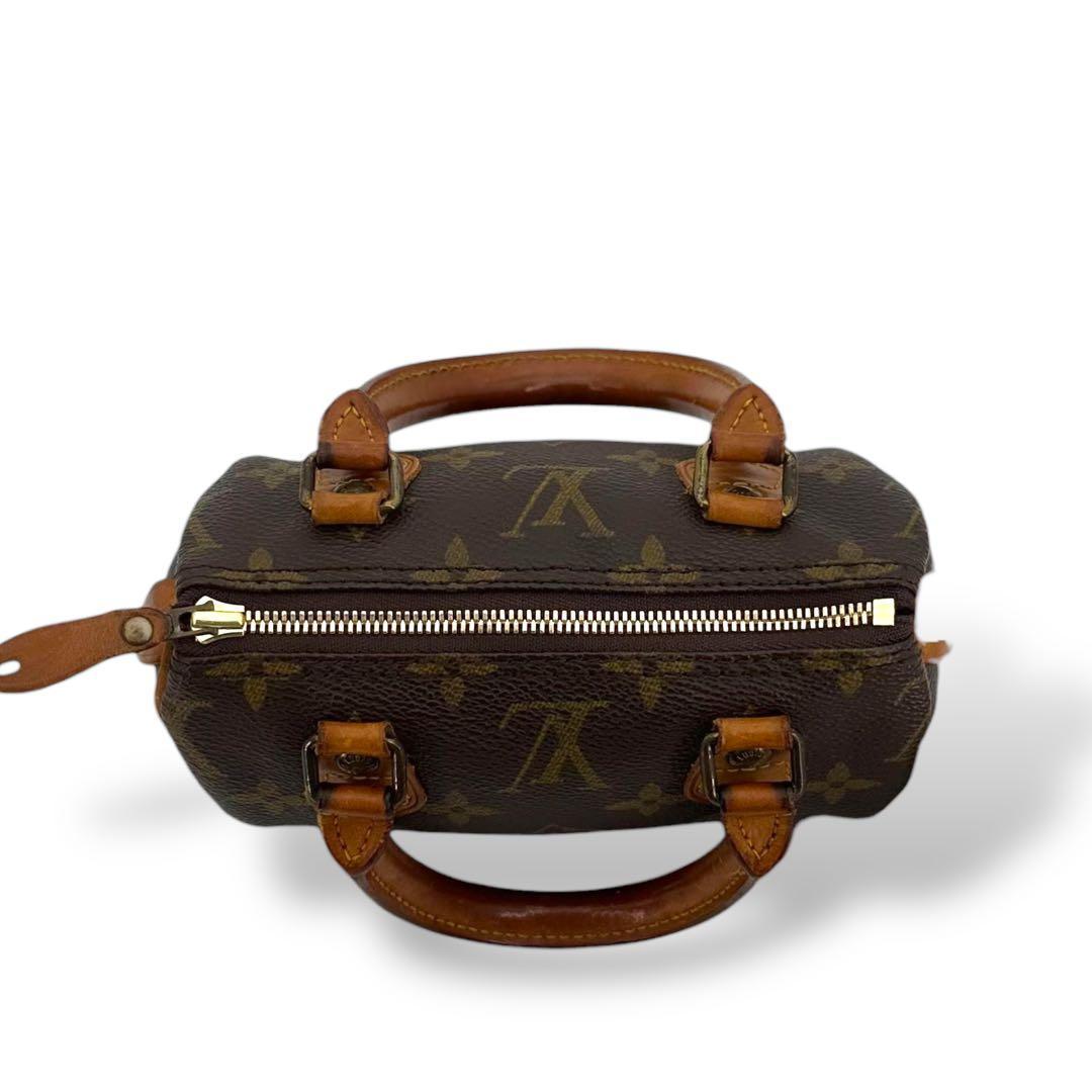 [美品] ルイヴィトン モノグラム　ミニスピーディ ハンドバッグ　2way