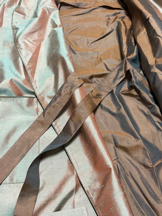 【新品】NAGARA for JIMTHOMPSON タイシルク　ガウンコート